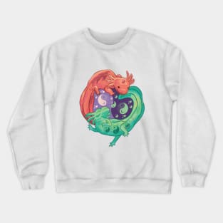 Yin Yang Axolotl Crewneck Sweatshirt